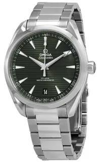 Omega Aqua Terra 220.10.41.21.10.001 Stainless steel Green