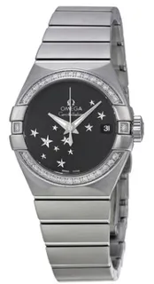 Omega Constellation Chronometer 123.15.27.20.01.001 27mm Stainless steel Black