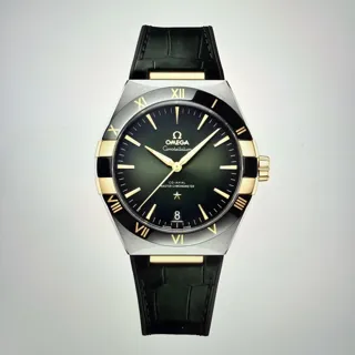 Omega Constellation 131.23.41.21.10.001 Yellow gold Green