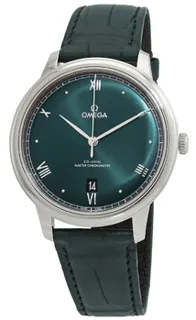 Omega De Ville 434.13.40.20.10.001 Stainless steel Green