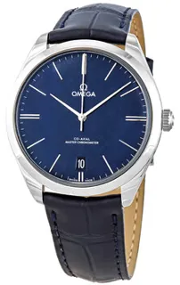 Omega De Ville 435.13.40.21.03.001 Stainless steel Blue