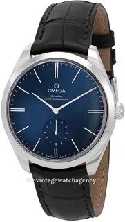 Omega De Ville 435.13.40.21.03.002 Stainless steel Blue