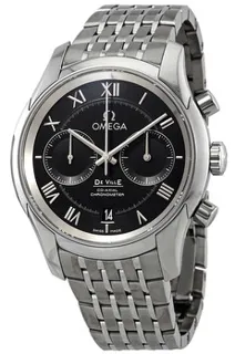 Omega De Ville Co-Axial 431.10.42.51.01.001 Stainless steel Black