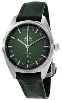 Omega Globemaster 130.33.41.22.10.001 Stainless steel Green