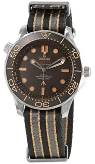 Omega Seamaster Diver 007 Edition 210.92.42.20.01.001 Titanium Brown