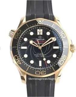 Omega Seamaster Diver 300M 210.62.42.20.01.001 Yellow gold Black