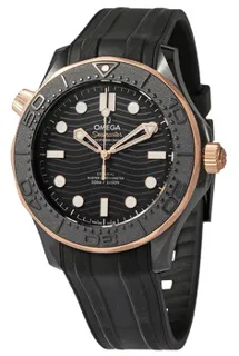 Omega Seamaster Diver 300M 210.62.44.20.01.001 Black ceramic Black