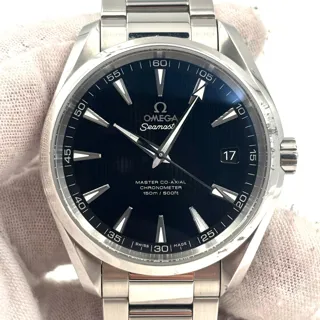 Omega Seamaster Stainless steel Black