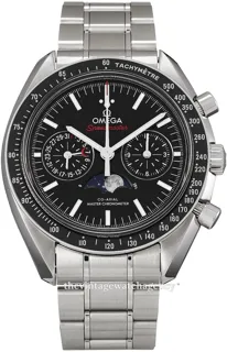 Omega Speedmaster Professional Moonwatch Moonphase 304.30.44.52.01.001 Stainless steel Black