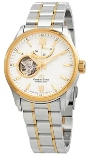 Orient Contemporary RE-AT0004S00B Stainless steel White (Open Heart)