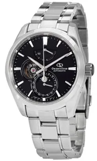 Orient Orient Star RE-AY0001B00B Stainless steel Black (Open Heart)