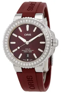 Oris Oris Aquis 01 733 7766 4998-07 4 22 68FC Stainless steel Red