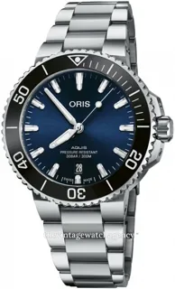 Oris Aquis 01 733 7766 4135-07 8 22 05PEB Stainless steel Blue