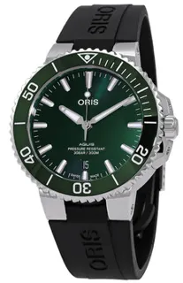 Oris Aquis 01 733 7766 4157-07 4 22 64FC Stainless steel Green