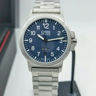 Oris BC3 0173576414165-0782203 42mm Stainless steel Blue