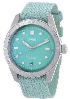 Oris Divers 01 733 7771 4057-07 3 19 03S Stainless steel Green