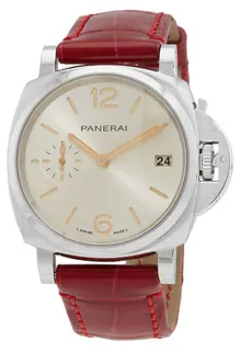 Panerai Luminor Due PAM 01248 Stainless steel White