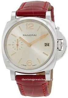 Panerai Luminor Due PAM 01248 Stainless steel White