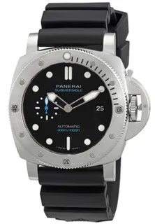 Panerai Submersible PAM 01229 Stainless steel Black