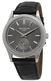 Patek Philippe Calatrava 6119G-001 White gold Gray