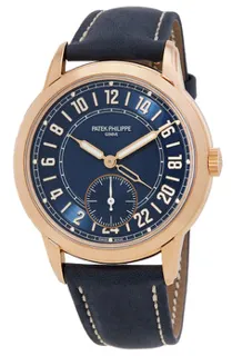 Patek Philippe Complications 5224R-001 Rose gold Blue