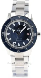 Rado Captain Cook R32105203 Ceramic and Stainless steel Blue