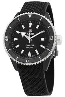 Rado Captain Cook R32129158 Ceramic and Titanium and Stainless steel and PVD Black