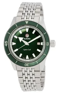 Rado Captain Cook R32505313 Ceramic and Stainless steel Green