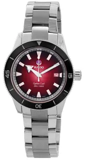 Rado HyperChrome Captain Cook R32105353 Ceramic and Stainless steel White