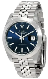 Rolex Datejust 126300BLSJ Stainless steel