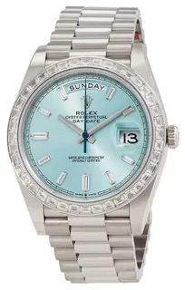 Rolex Day-Date 40 228396IBLDP Platinum