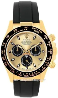 Rolex Daytona 116518LN-0048 Ceramic and Yellow gold Champagne