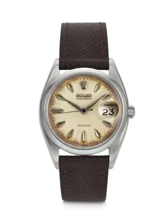 Rolex Oyster Date 6494 Stainless steel Cream