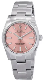 Rolex Oyster Perpetual 124200-0004 Stainless steel Pink