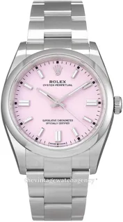 Rolex Oyster Perpetual 126000-0008 Stainless steel Pink