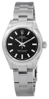 Rolex Oyster Perpetual 276200BKSO Stainless steel Black