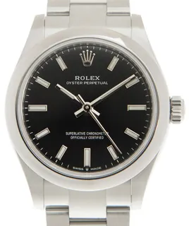 Rolex Oyster Perpetual 31 277200BKSO Stainless steel Black