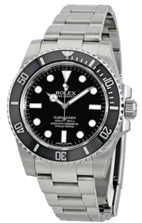 Rolex Submariner 114060 40mm Stainless steel Black