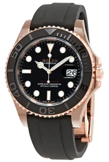 Rolex Yacht-Master 126655BKSRS Everose gold Black