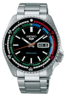 Seiko 5 Sports SRPK13 Stainless steel Black