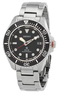 Seiko Prospex SNE589P1 Stainless steel Black