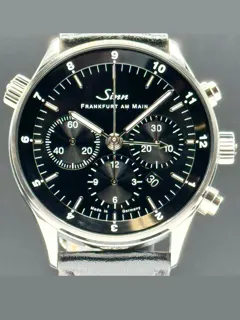 Sinn The Frankfurt Financial District Watch 6099.010 Stainless steel Black