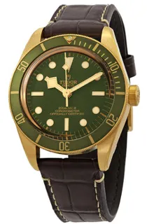 Tudor Black Bay M79018V-0001 Yellow gold Green