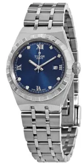 Tudor Royal M28300-0007 Stainless steel Blue