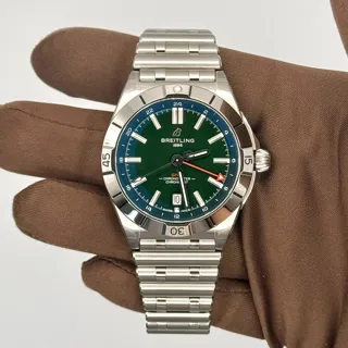 Breitling Chronomat A32398101L1A1 Stainless steel Green