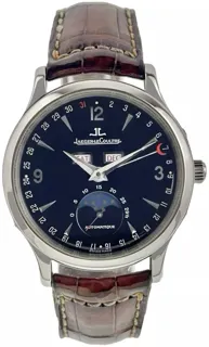 Jaeger-LeCoultre Master Moon 140.8.98.S Stainless steel Black