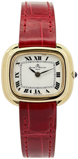 Baume & Mercier 38328 18k yellow gold White