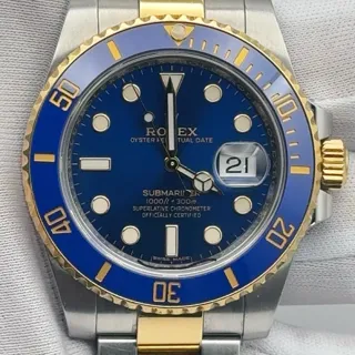 Rolex Submariner 116613LB-0005 40mm Yellow gold and Stainless steel Blue