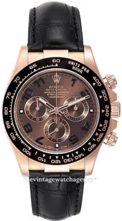 Rolex Daytona 116515ln Rose gold Black