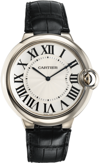 Cartier Ballon Bleu 44mm W6920055 White gold Silver Gray